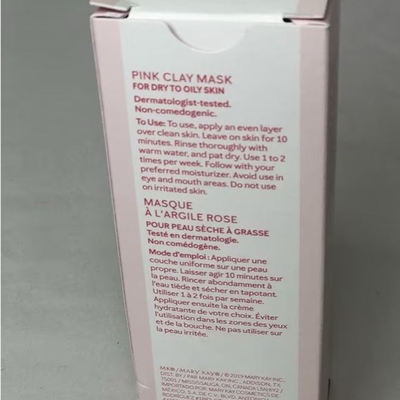 NWT NIB Mary Kay Pink Skincare Mask - Picture 3 of 5